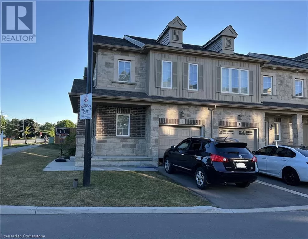 Row / Townhouse for rent: 1 Garlent Avenue, Ancaster, Ontario L9K 0J9