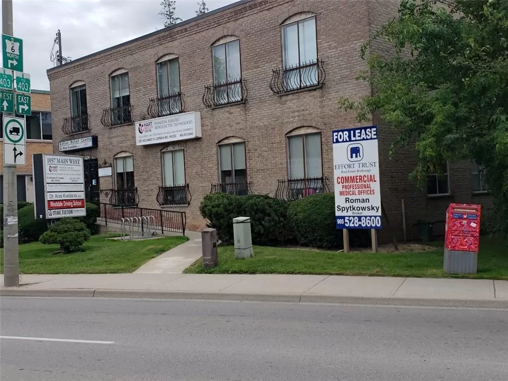 Offices for rent: 1057 Main Street W|unit #l-01, Hamilton, Ontario L8S 1B7