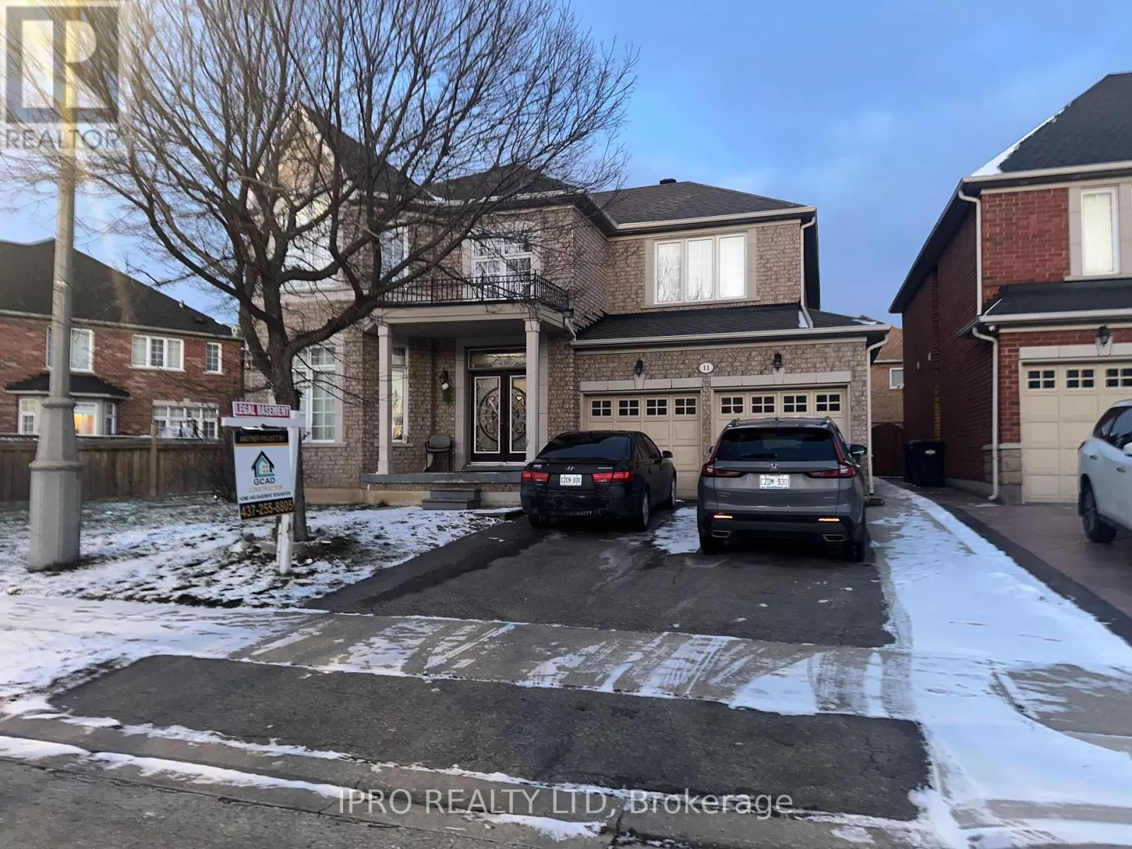 House for rent: 11 Pine Landing Trail, Brampton, Ontario L6R 3H4