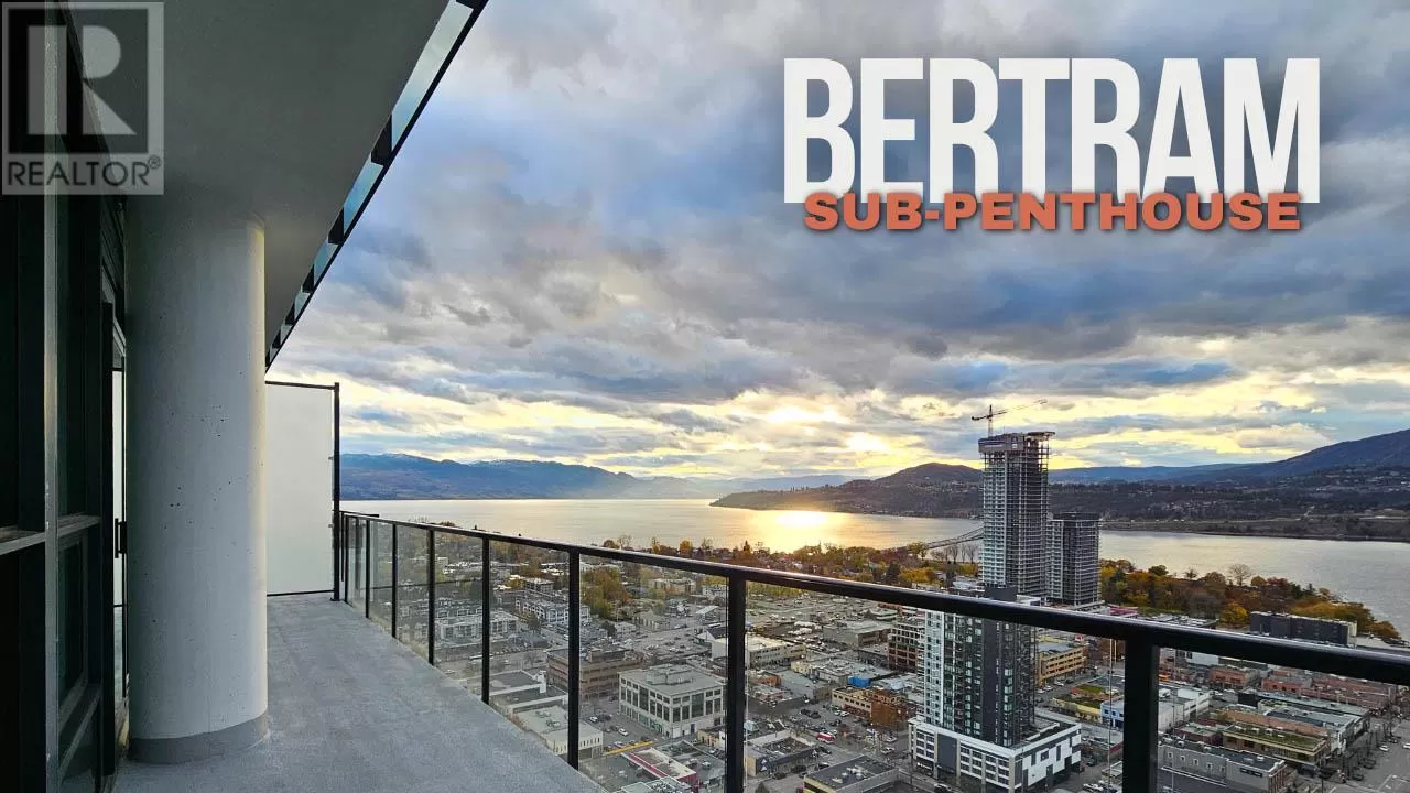 Apartment for rent: 1488 Bertram Street Unit# 3301, Kelowna, British Columbia V1Y 6P2