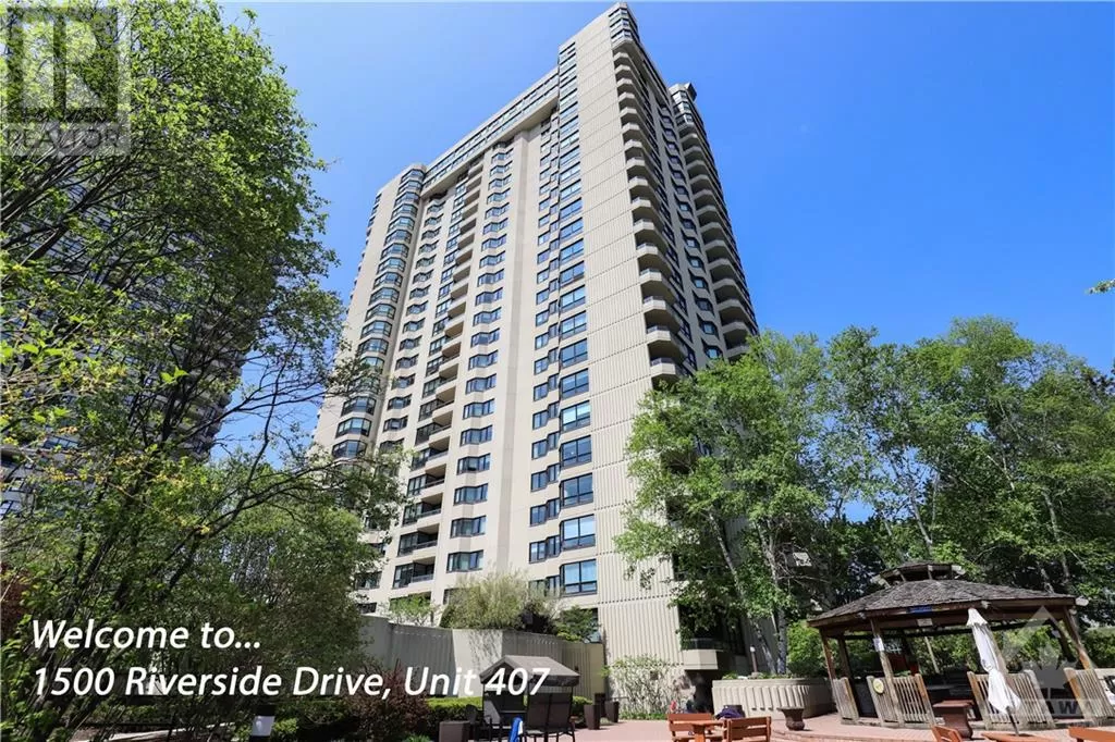 Apartment for rent: 1500 Riverside Drive Unit#407, Ottawa, Ontario K1G 4J4