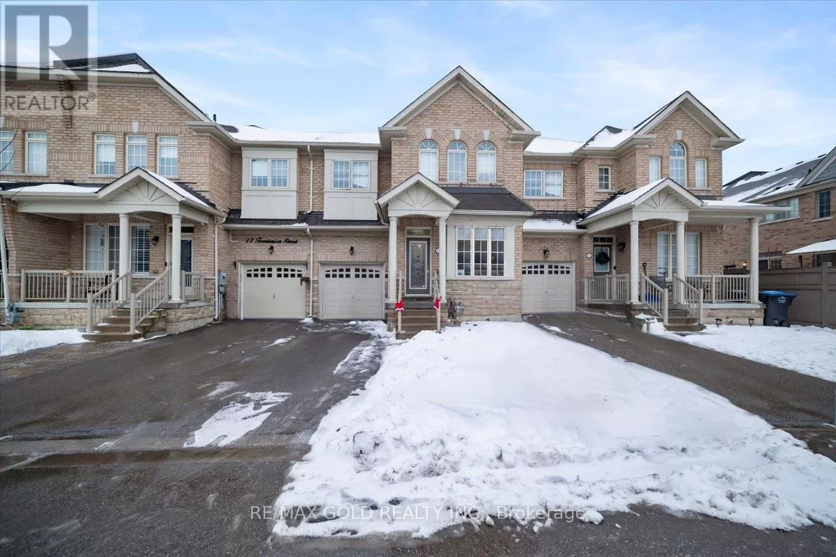 Row / Townhouse for rent: 19 Trentonian Street, Brampton, Ontario L6R 0B3