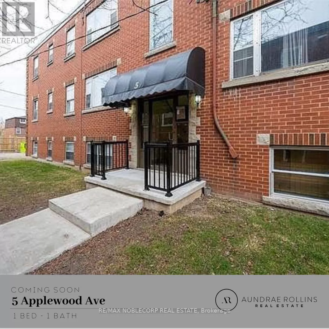 Apartment for rent: 2 - 5 Applewood Avenue, Hamilton, Ontario L8G 3S4