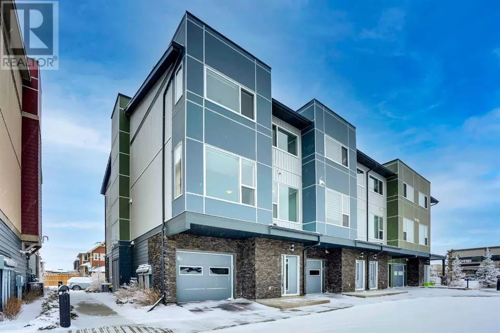 Row / Townhouse for rent: 201, 70 Saddlestone Drive Ne, Calgary, Alberta T3J 0W4