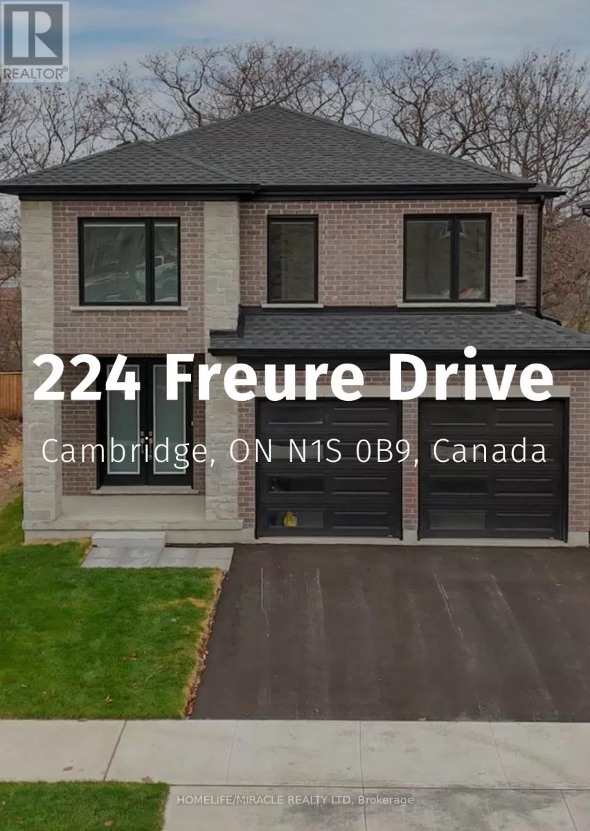 House for rent: 224 Freure Drive, Cambridge, Ontario N1S 0B9