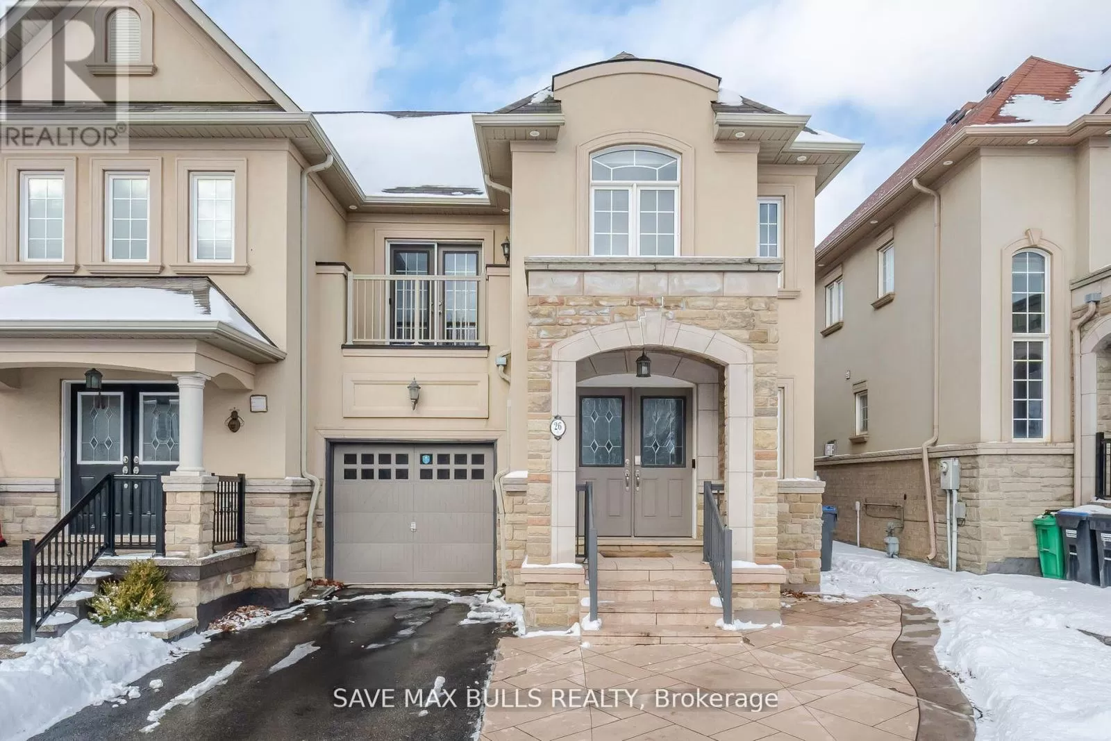 Row / Townhouse for rent: 26 Beachville Circle, Brampton, Ontario L6X 0V3