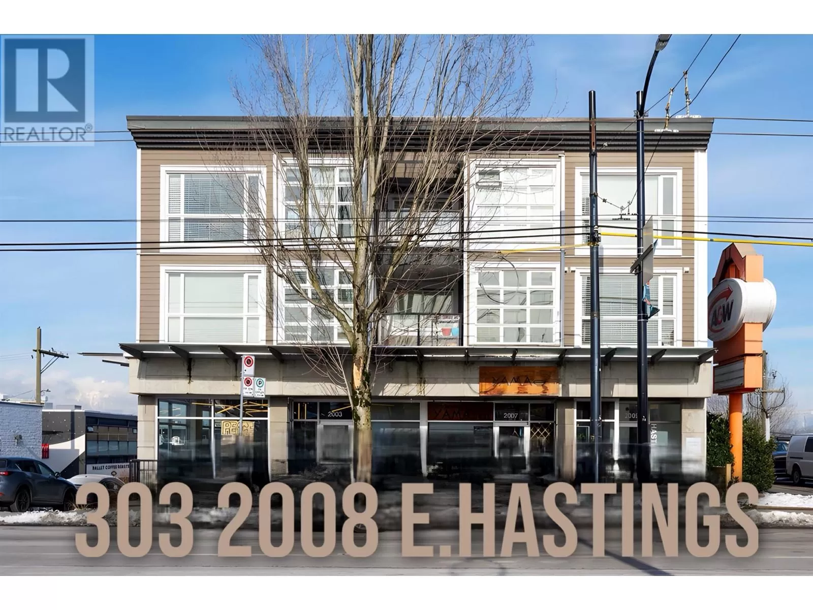 Apartment for rent: 303 2009 E Hastings Street, Vancouver, British Columbia V5L 1T9