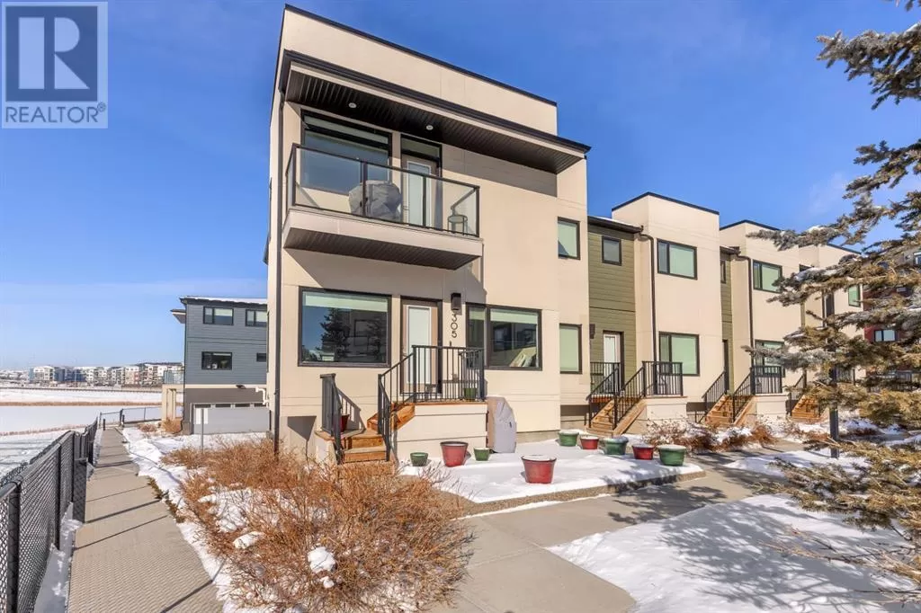 Row / Townhouse for rent: 305, 218 Sherwood Square Nw, Calgary, Alberta T3R 0Y2