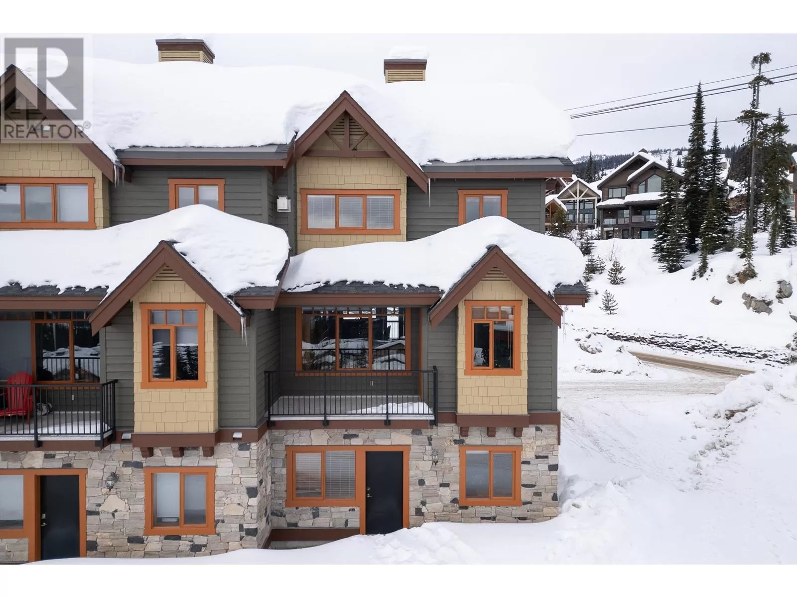 Row / Townhouse for rent: 310 Whitehorse Lane Unit# 1, Big White, British Columbia V1P 1P3