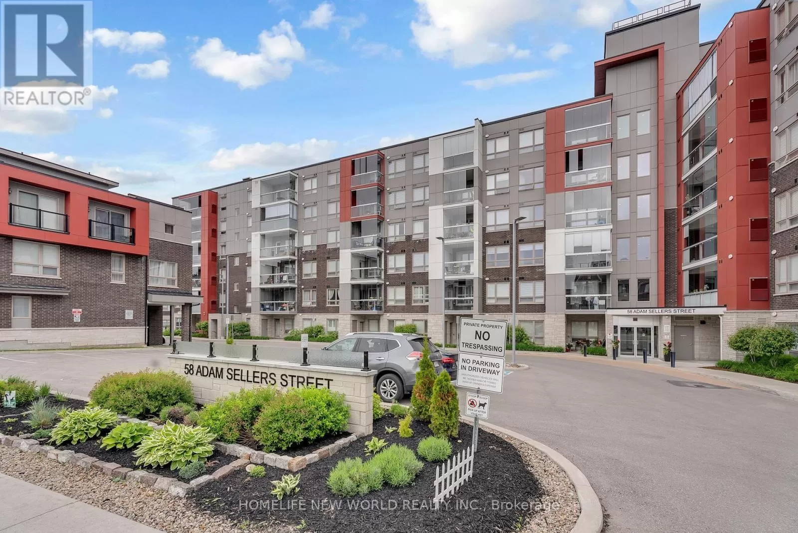 Apartment for rent: 313 - 58 Adam Sellers Street, Markham, Ontario L6B 1P5