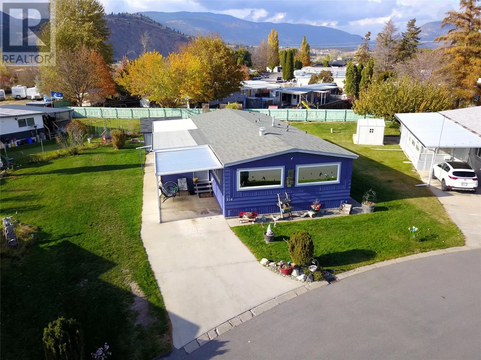 Manufactured Home for rent: 321 Yorkton Avenue Unit# 314, Penticton, British Columbia V2A 3V6