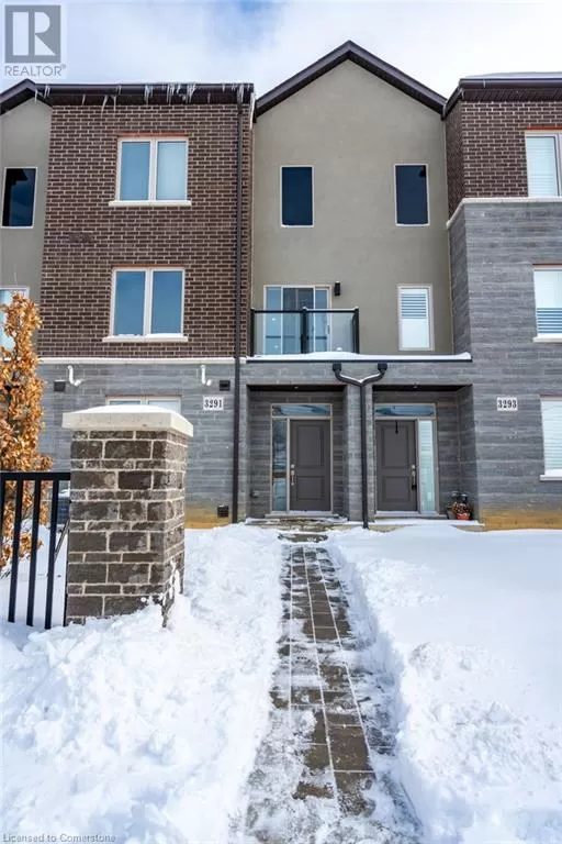 Row / Townhouse for rent: 3291 Homestead Drive, Mount Hope, Ontario L0R 1W0