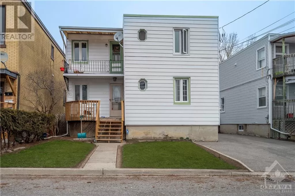 Duplex for rent: 333 Levis Avenue, Ottawa, Ontario K1L 6G9