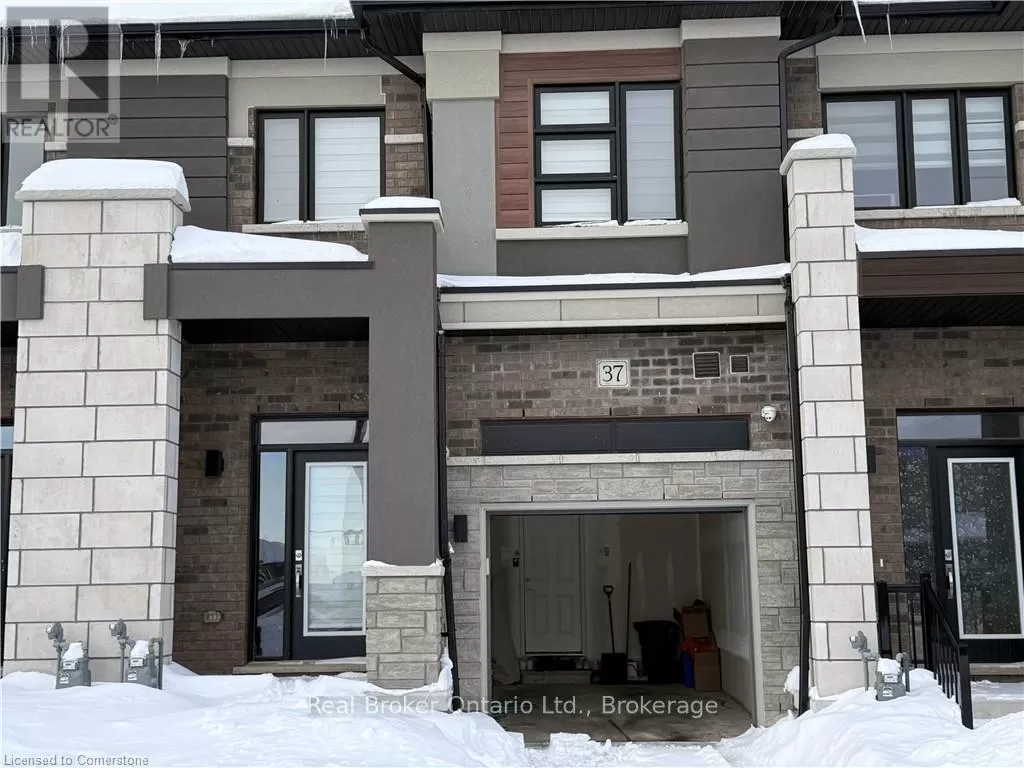 Row / Townhouse for rent: 37 George Brier Drive W, Brant, Ontario N3L 3Z9