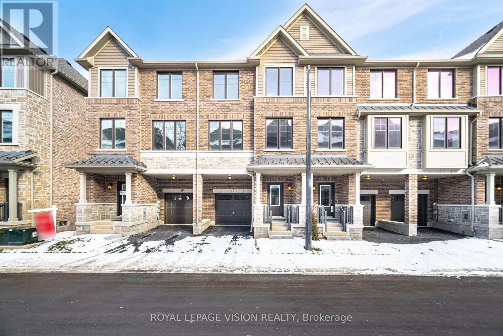 Row / Townhouse for rent: 47 Folcroft Street, Brampton, Ontario L6Y 6L3