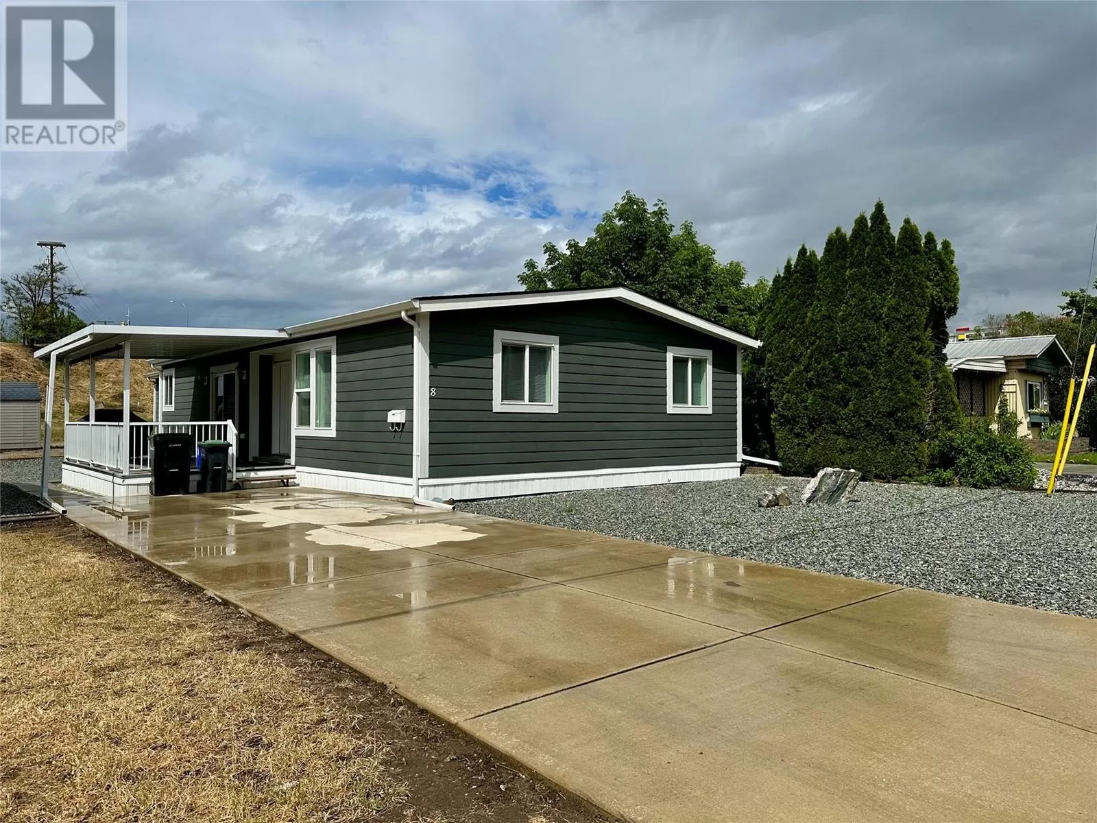 Manufactured Home for rent: 4701 Pleasant Valley Drive Road Unit# 8, Vernon, British Columbia V1T 4M7