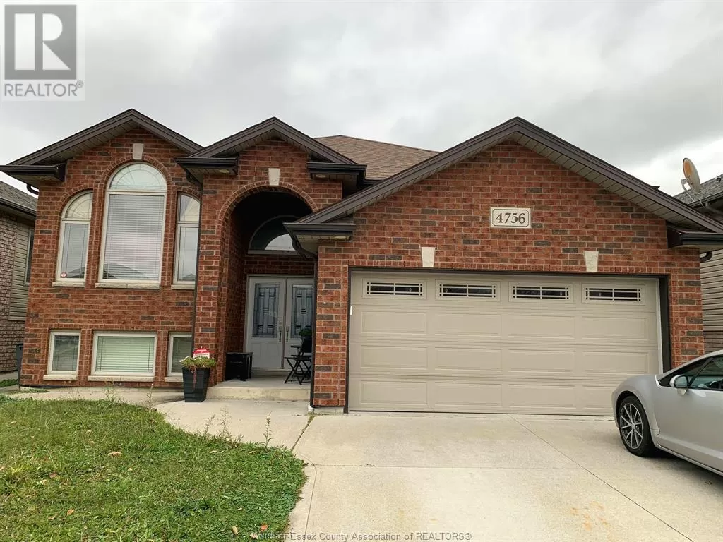 House for rent: 4756 Periwinkle Crescent, Windsor, Ontario N9G 3G8