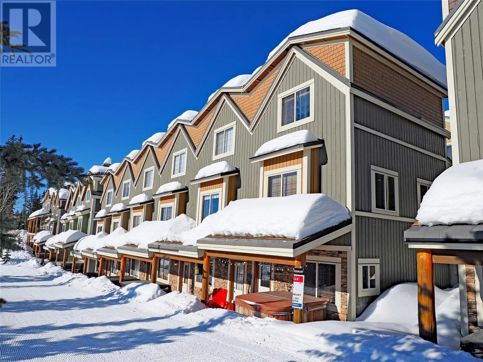 Row / Townhouse for rent: 5015 Snowbird Way Unit# 12, Big White, British Columbia V1P 1P3