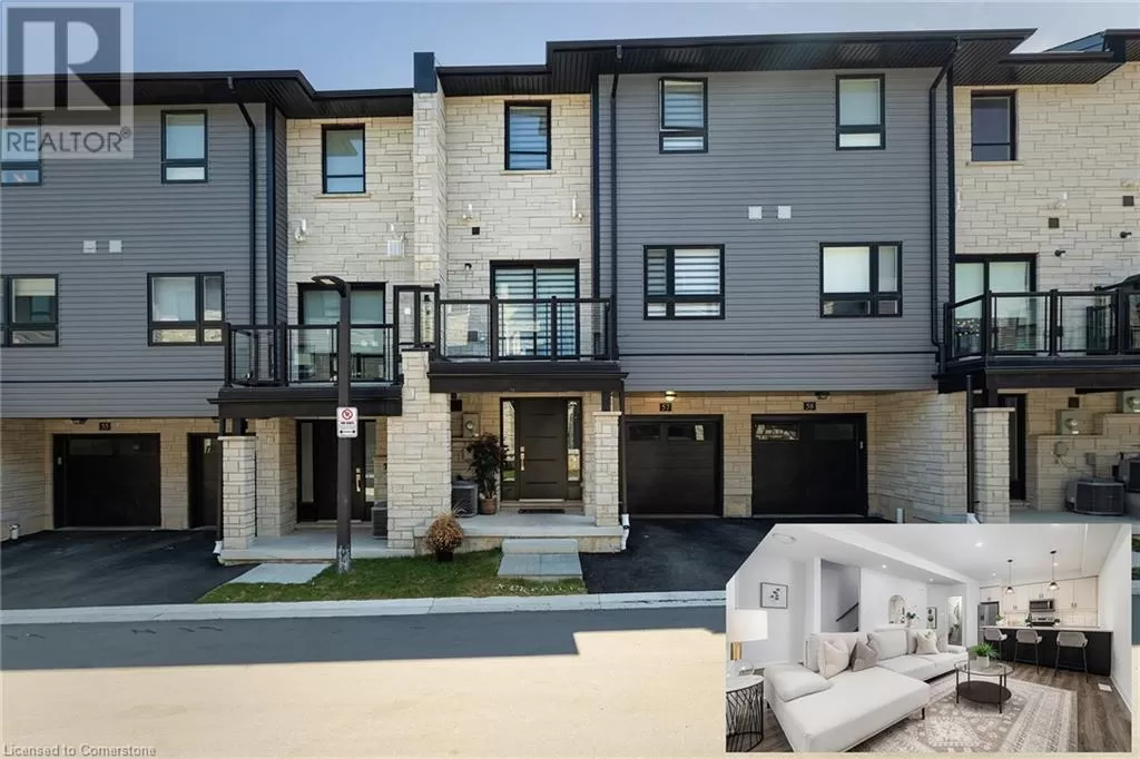 Row / Townhouse for rent: 51 Sparrow Avenue Unit# 57, Cambridge, Ontario N1T 0E5