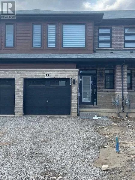 Row / Townhouse for rent: 53 June Callwood Way, Brantford, Ontario N3T 0V2