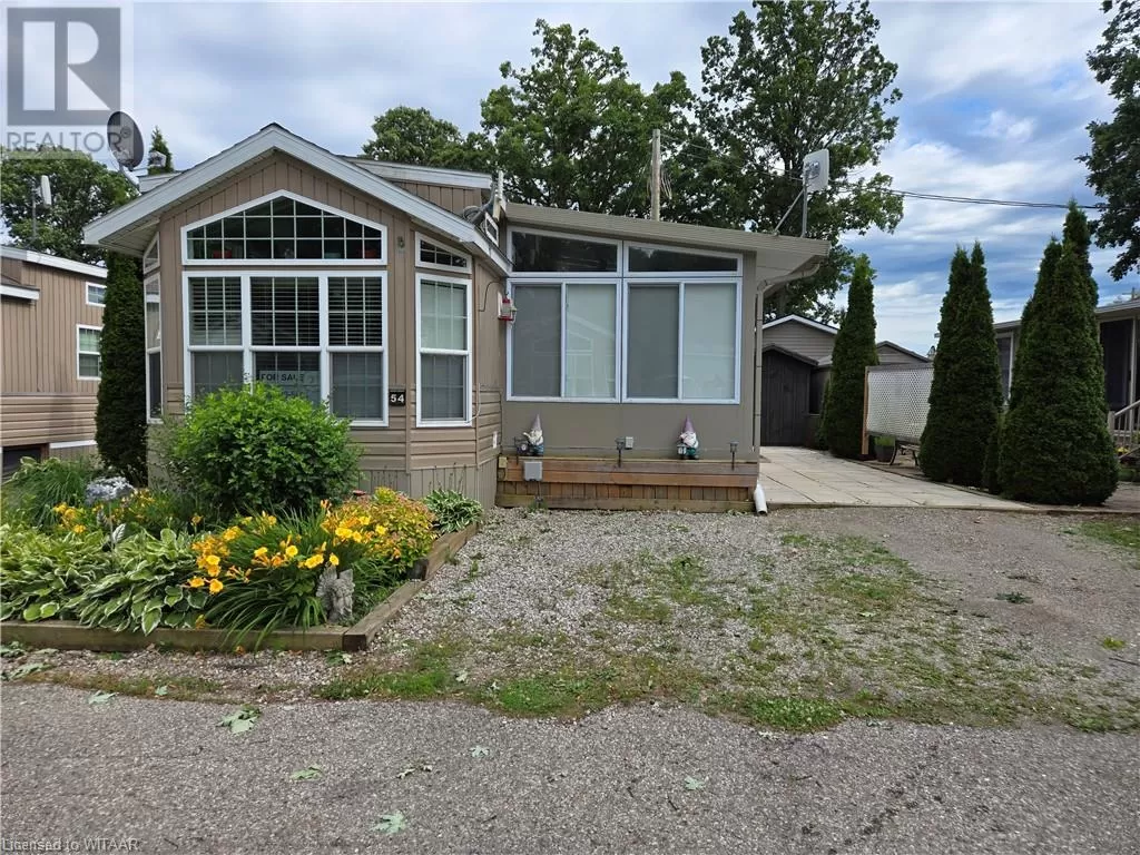 Mobile Home for rent: 54 - 296 West Quarter Townline Road, Brant, Ontario N0E 1E0