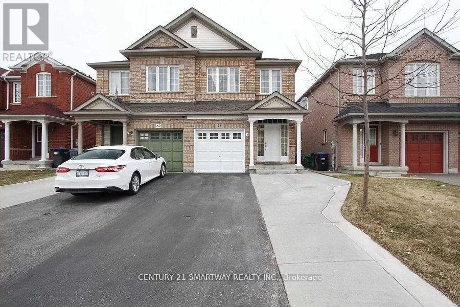 House for rent: 58 Feather Reed Way, Brampton, Ontario L6R 2Z9