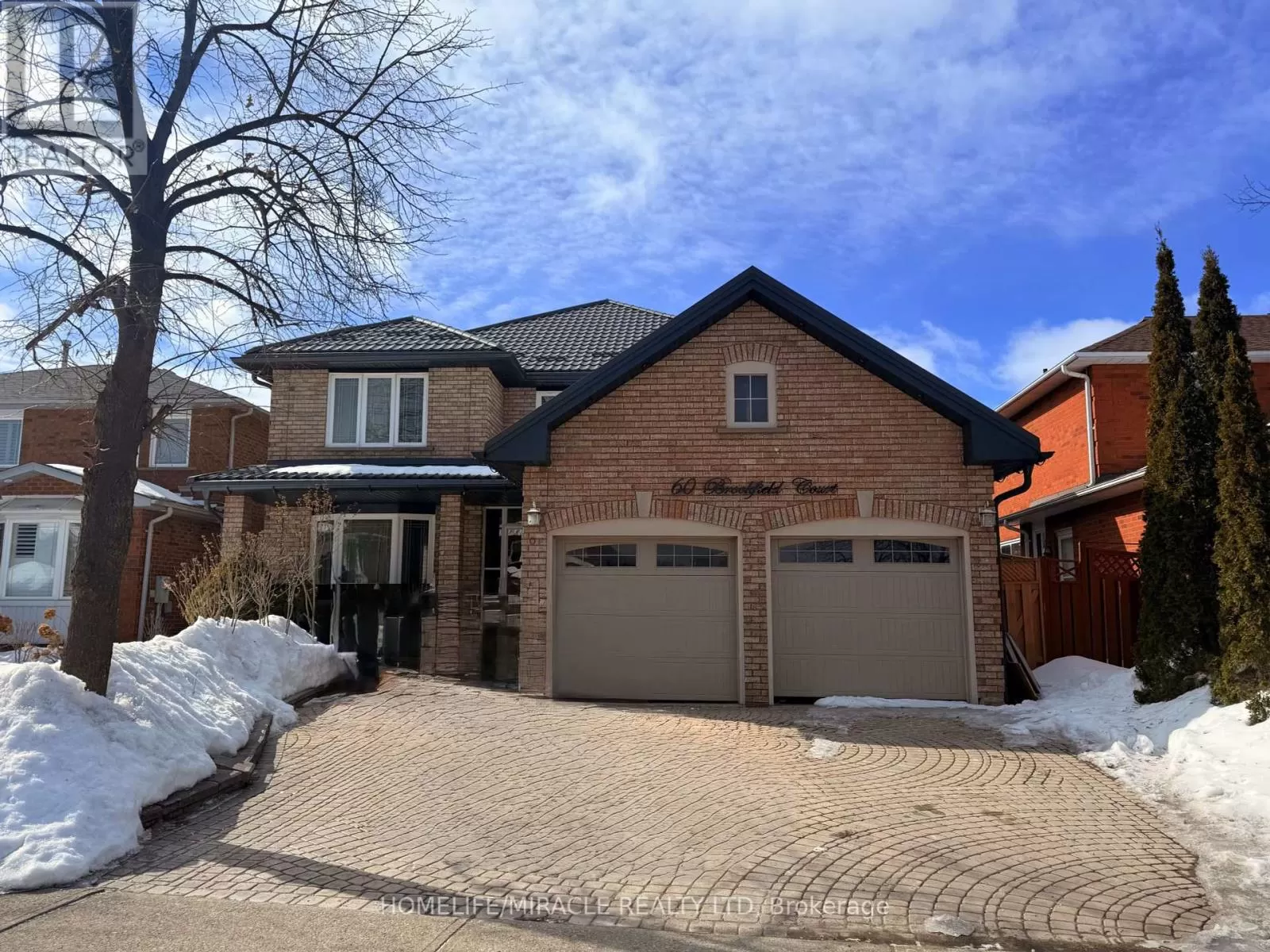 House for rent: 60 Brookfield Court, Brampton, Ontario L6Y 4K4