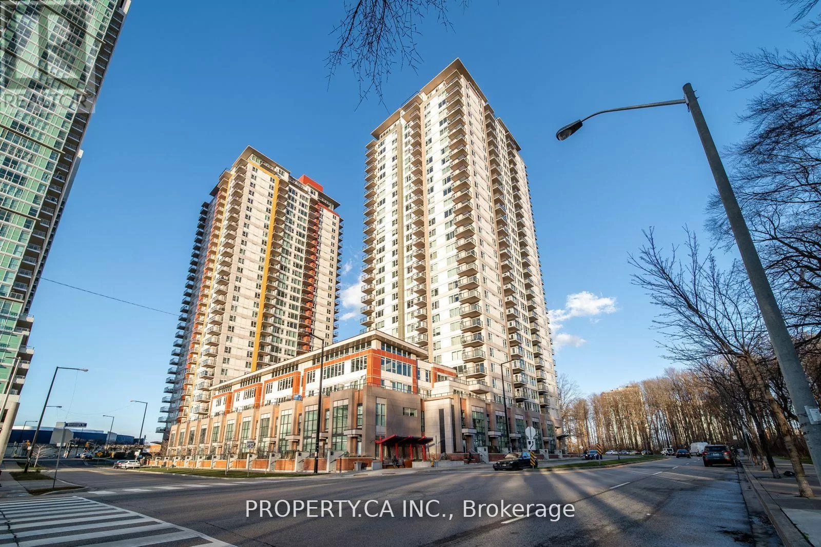 Apartment for rent: 605 - 190 Borough Drive, Toronto, Ontario M1P 0B6