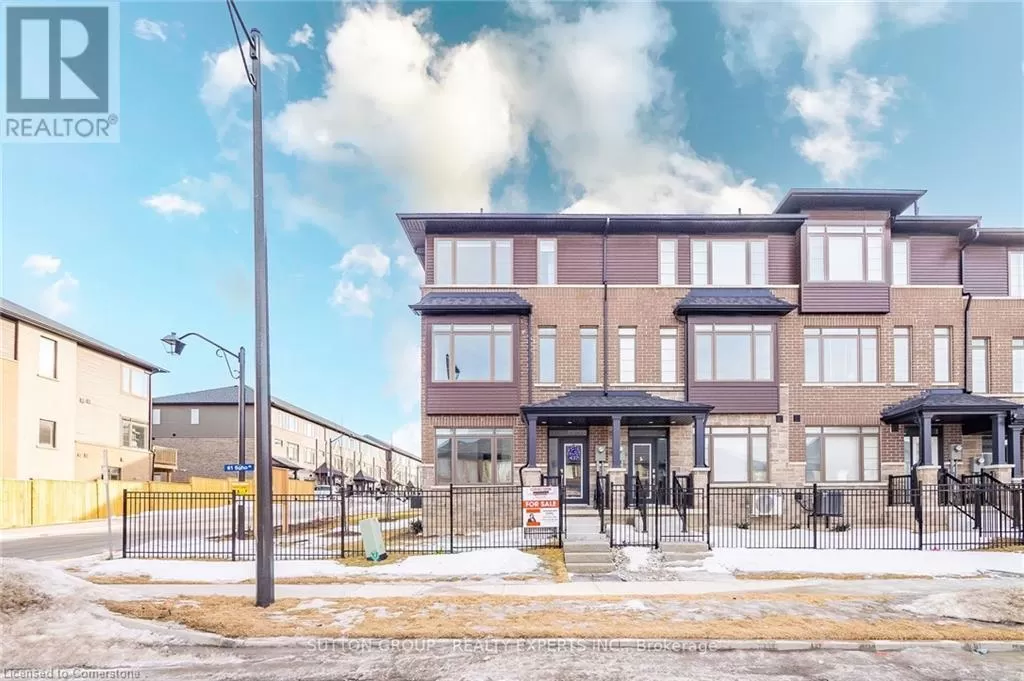 Row / Townhouse for rent: 61 Soho Street Unit# 65, Hamilton, Ontario L8J 0M6