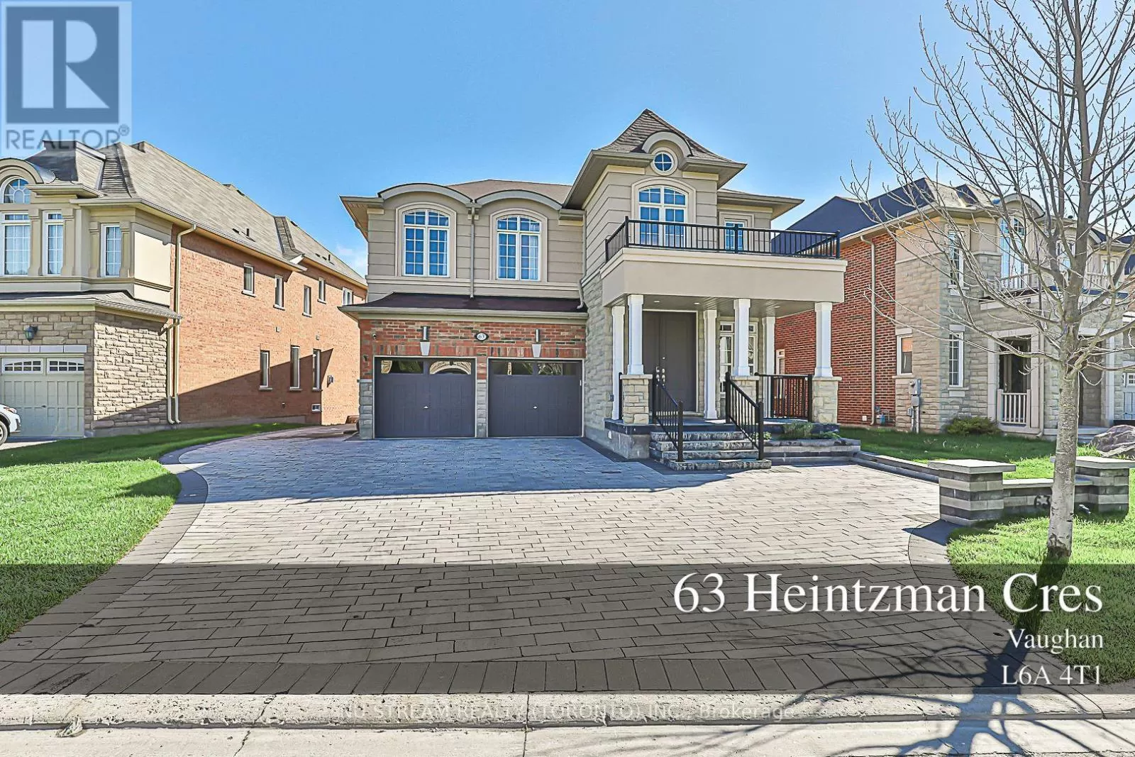House for rent: 63 Heintzman Crescent, Vaughan, Ontario L6A 4T1