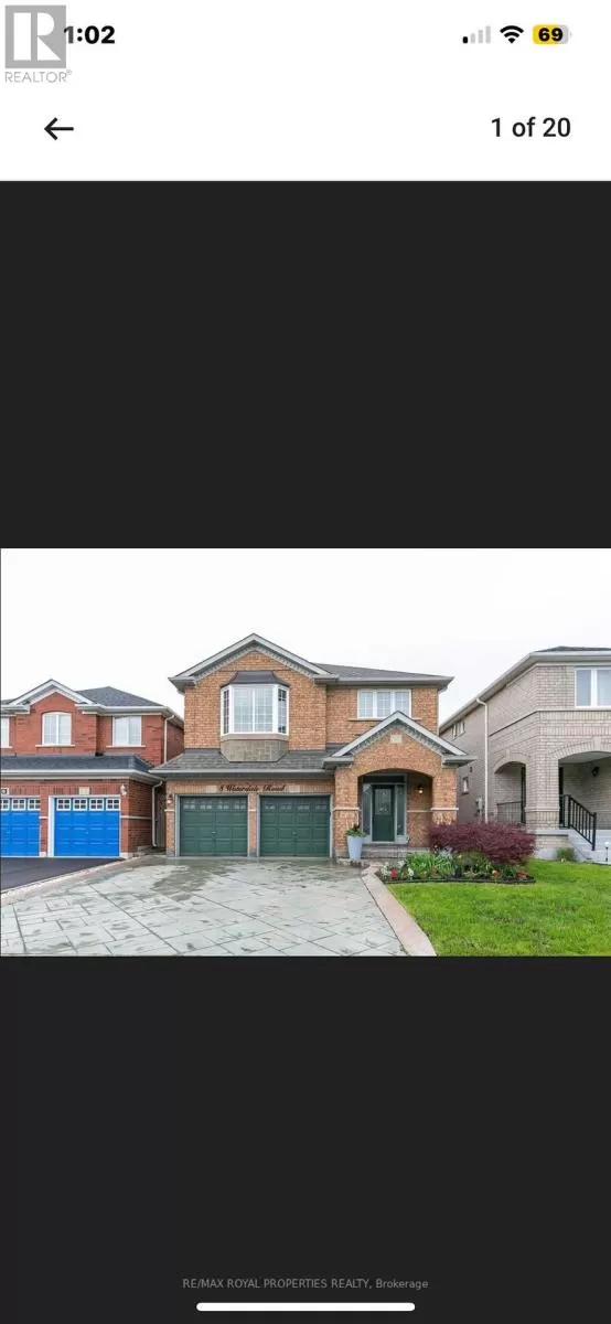 House for rent: 8 Waterdale Road, Brampton, Ontario L7A 1S7