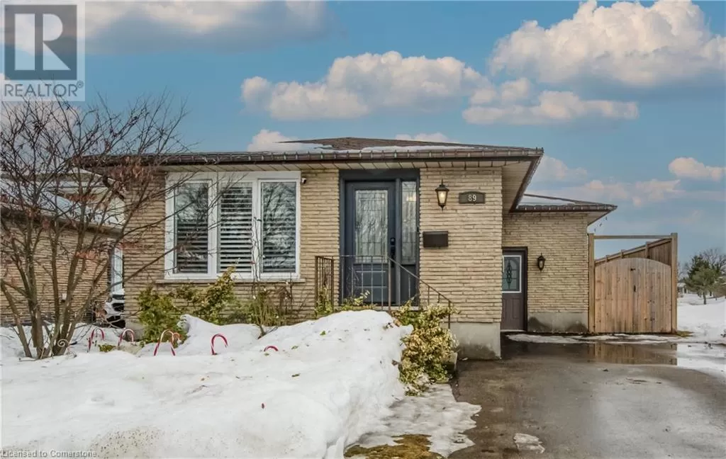 House for rent: 89 Broken Oak Crescent, Kitchener, Ontario N2N 1N8