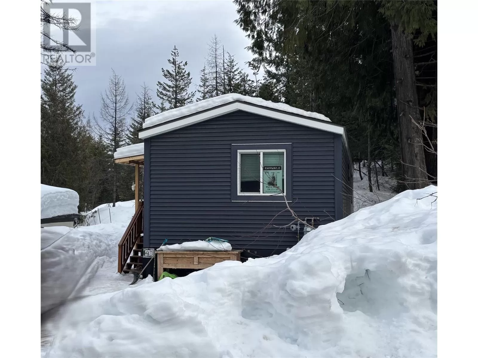 Manufactured Home for rent: 891 Monte Vista Drive Unit# 43, Rossland, British Columbia V0G 1Y0