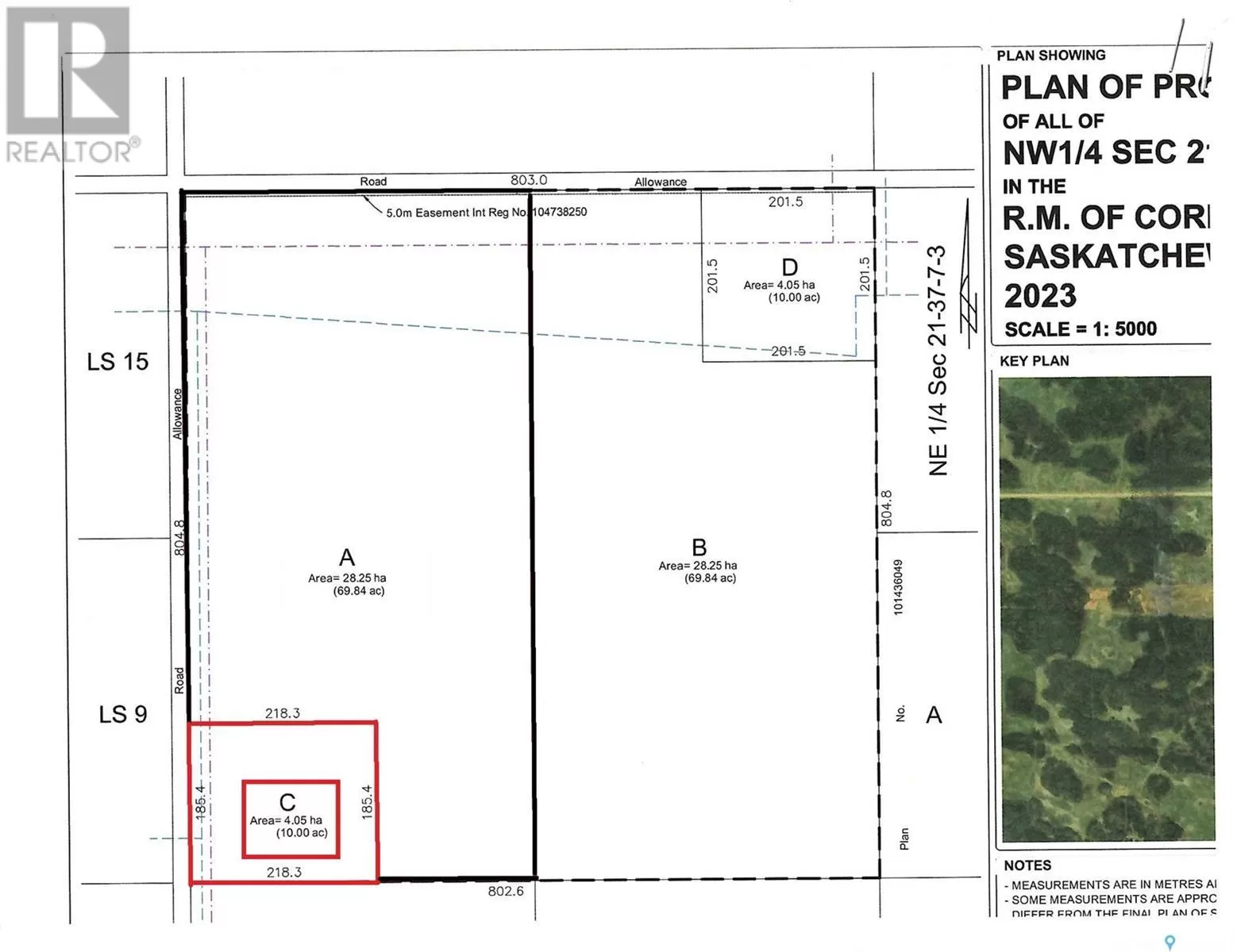 Unknown for rent: Auction Mart Road West 10 Acres, Corman Park Rm No. 344, Saskatchewan S0K 2L0