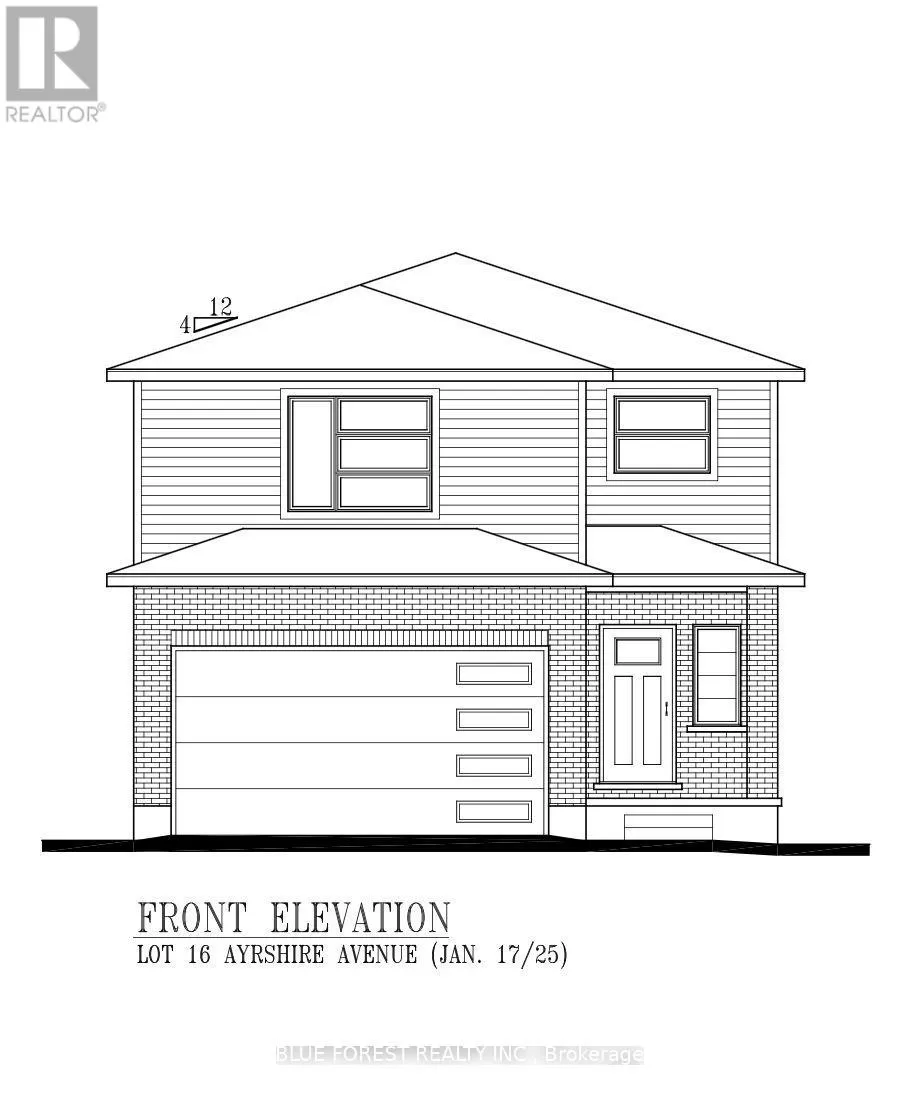 House for rent: Lot 16 Ayrshire Avenue, London, Ontario N6P 0J5