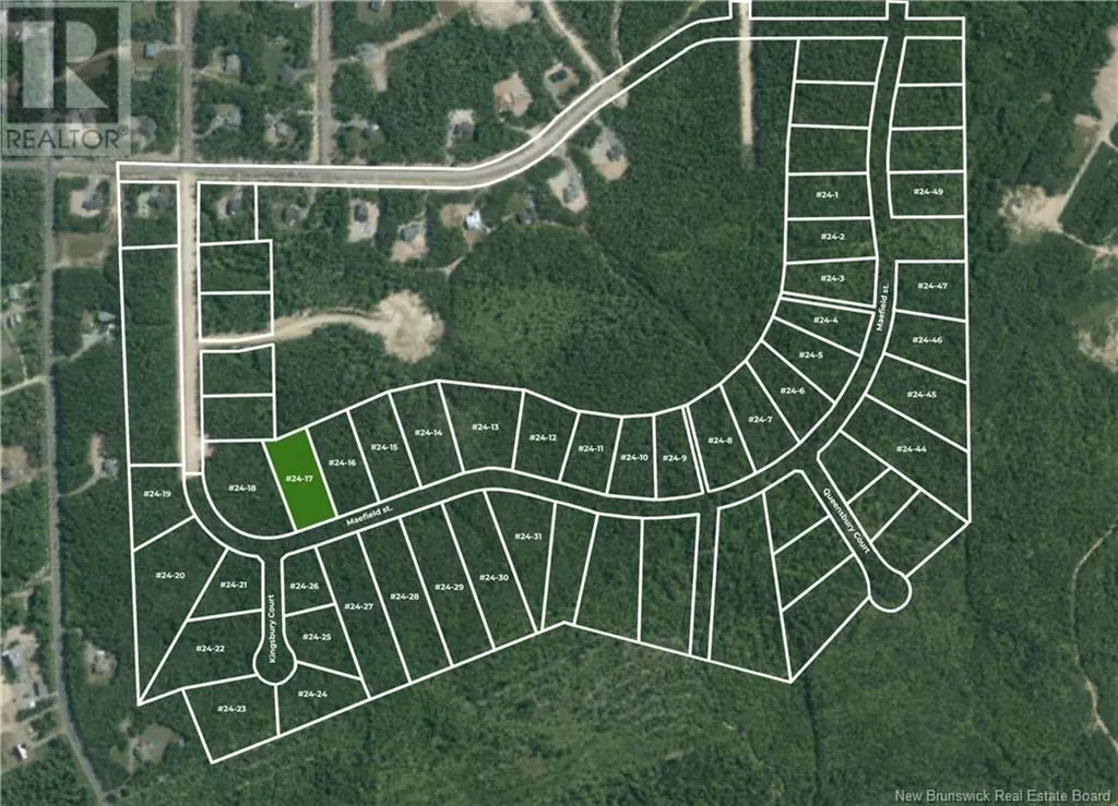 Lot 24-17 Maefield, Lower Coverdale, New Brunswick E1J 0E7