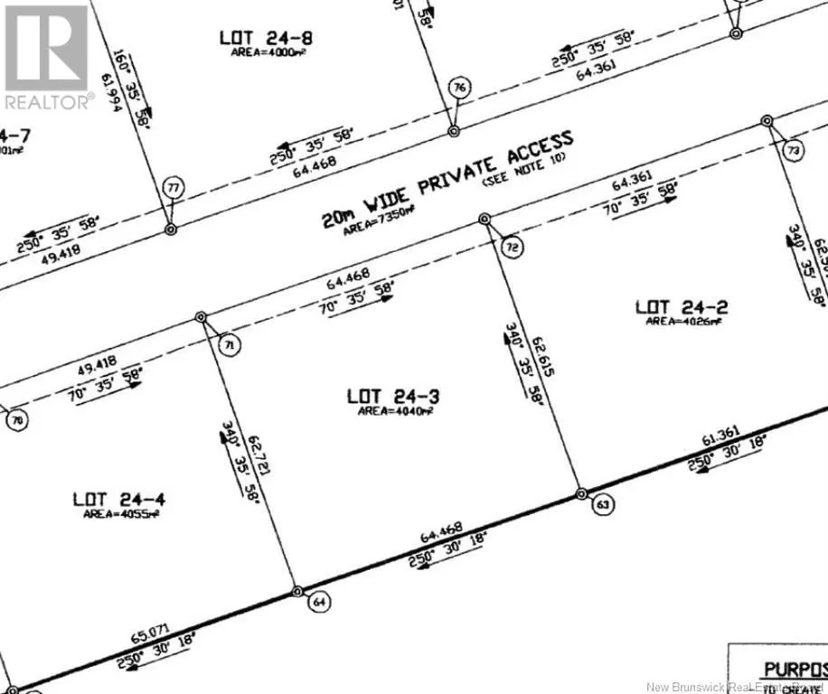 Lot 24-3 134 Route, Bouctouche, New Brunswick E4S 4A2