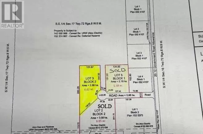 Lot 3, Range Road 84 Township Road 722, Wembley, Alberta T0H 2J0