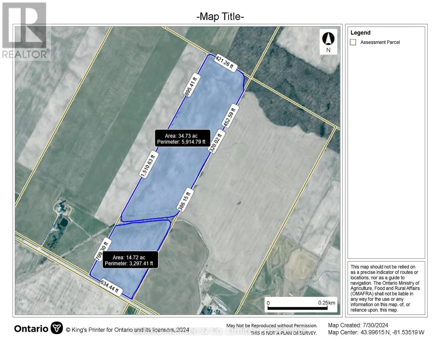 Unknown for rent: Lot 3 South Kinloss Avenue W, Huron-Kinloss, Ontario N0G 2H0