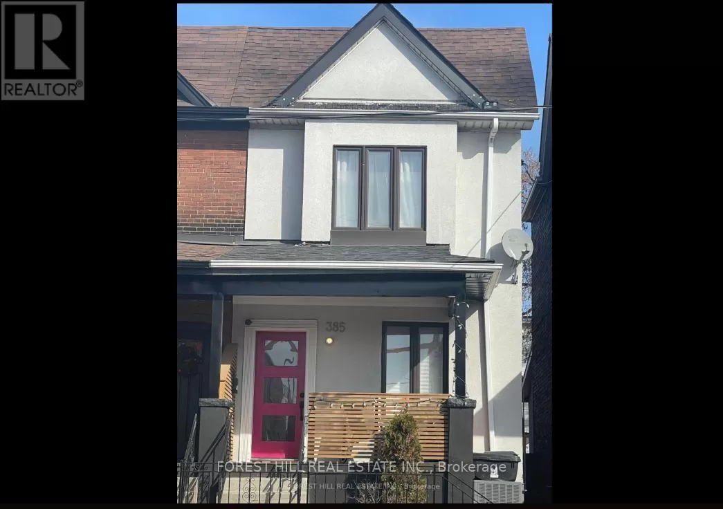 House for rent: Lower - 385 Symington Avenue, Toronto, Ontario M6N 2W4