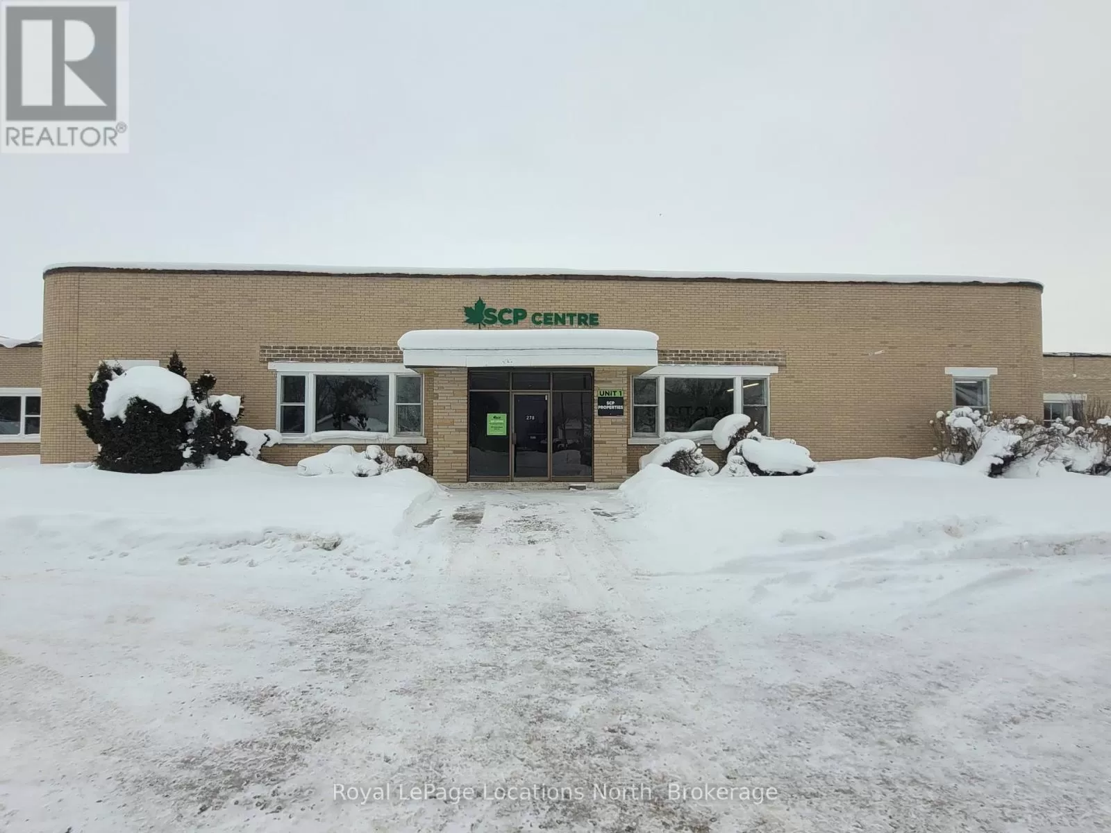 Warehouse for rent: Unit 1 - 278 Cook Street N, Meaford, Ontario N4L 1H4