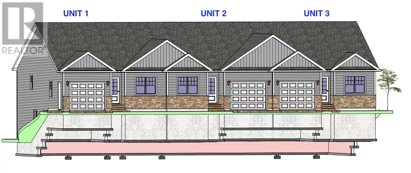 Row / Townhouse for rent: Unit 1 Lot 39 Ocean Drive, Stanley Bridge, Prince Edward Island C0A 1N0