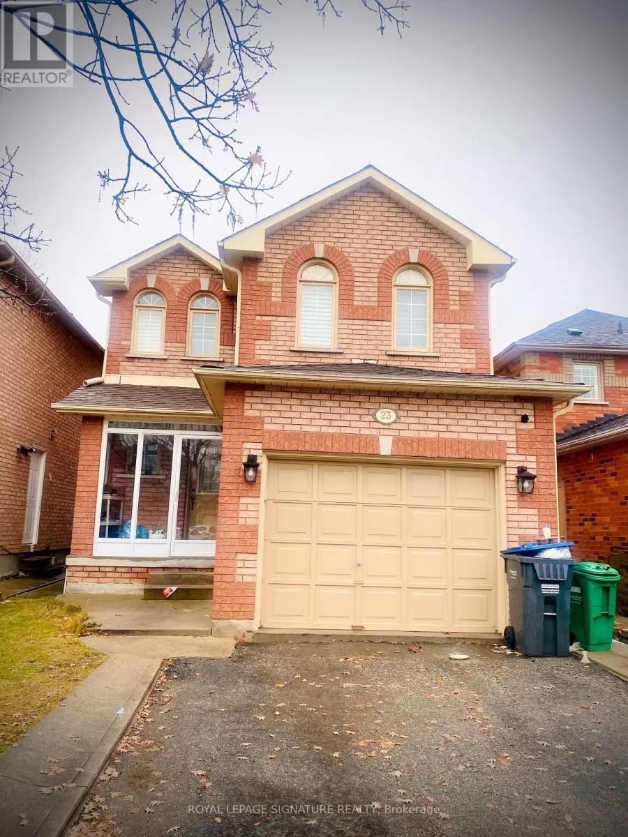 House for rent: Upper - 23 Sunley Crescent, Brampton, Ontario L6Y 5B8