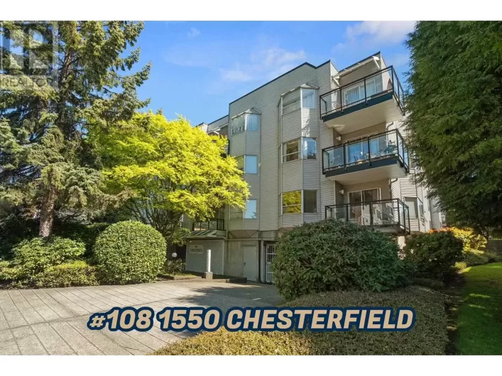 108 1550 CHESTERFIELD AVENUE, North Vancouver