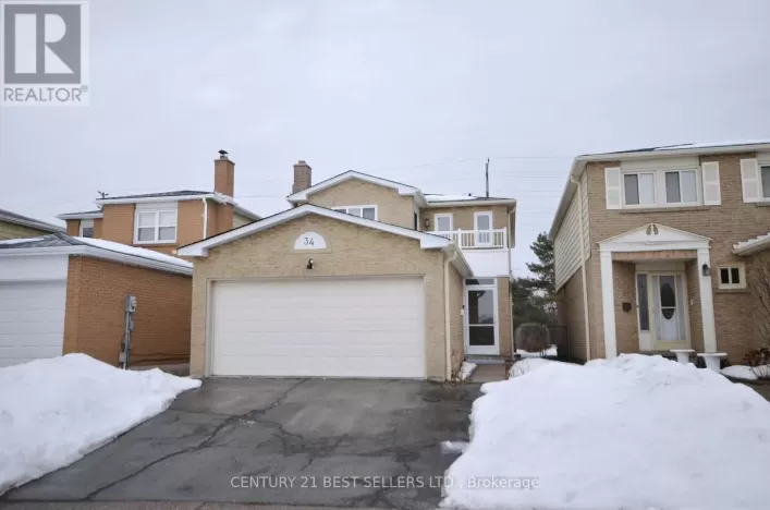 34 BANTING CRESCENT, Brampton