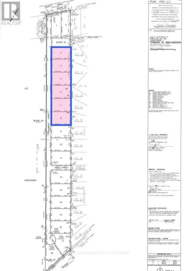 LOT 3-8 PARLIAMENT STREET, Prince Edward County